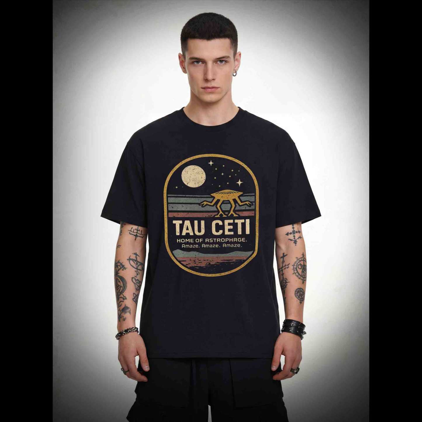 Retro Tau Ceti T-shirt