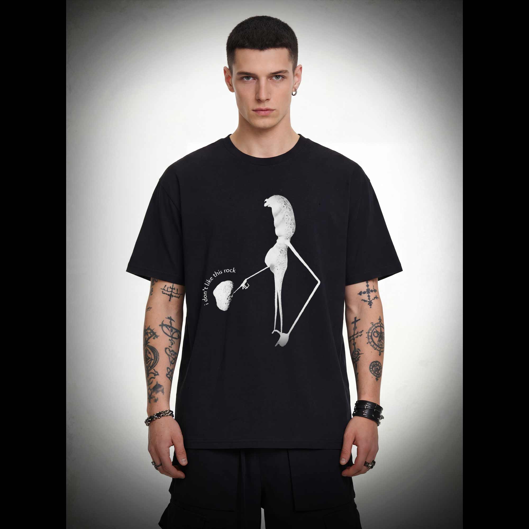 I Don't Like This Rock Meme T-shirt