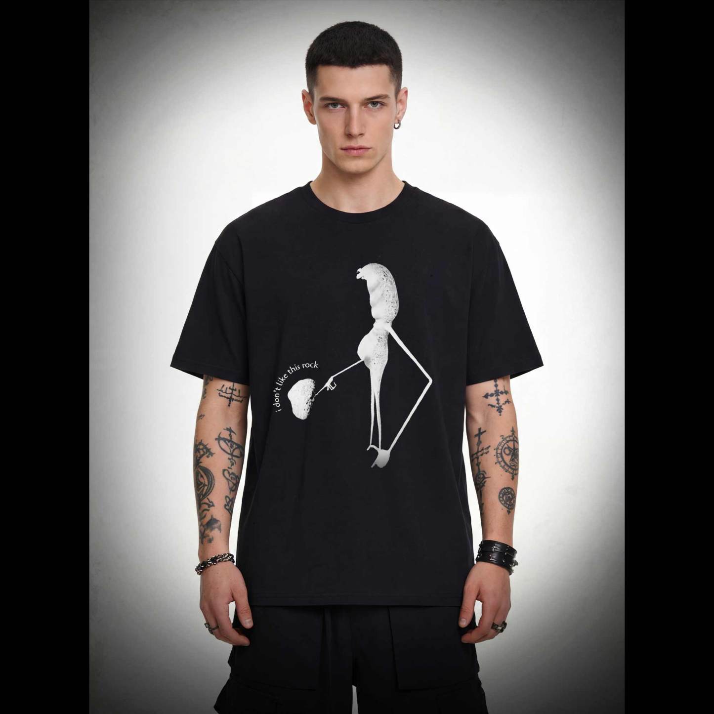 I Don't Like This Rock Meme T-shirt