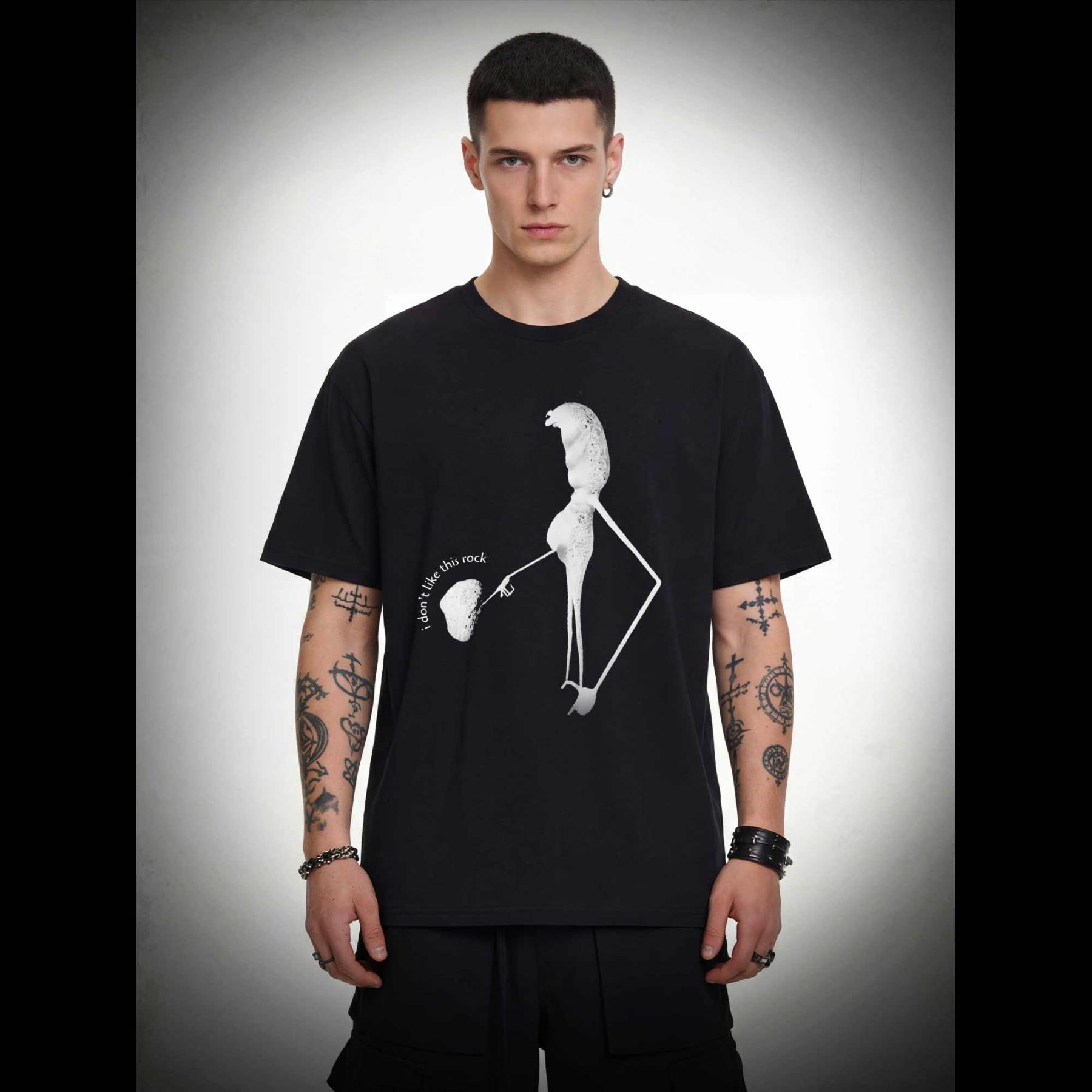 I Don't Like This Rock Meme T-shirt