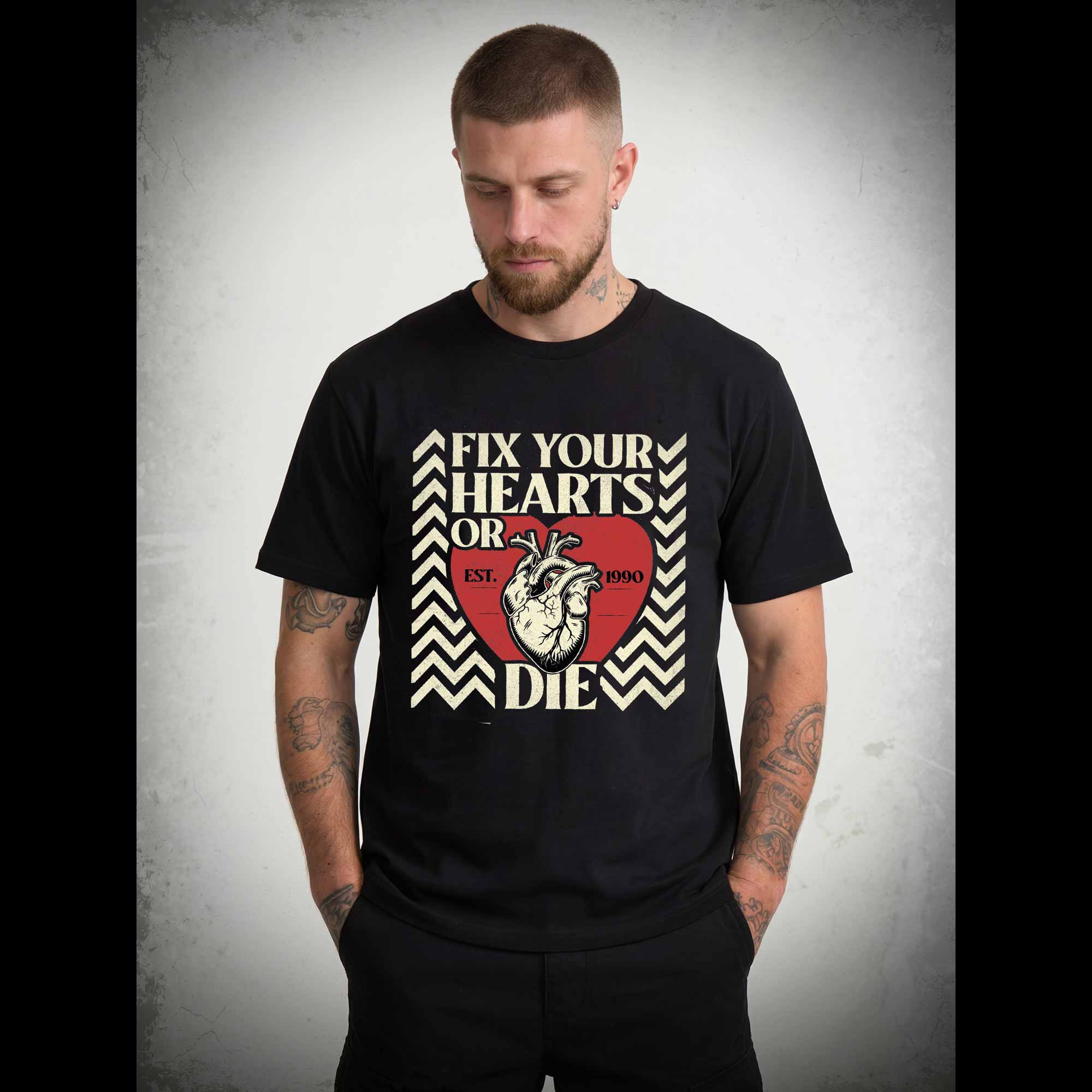 Fix Your Hearts or Die T-shirt
