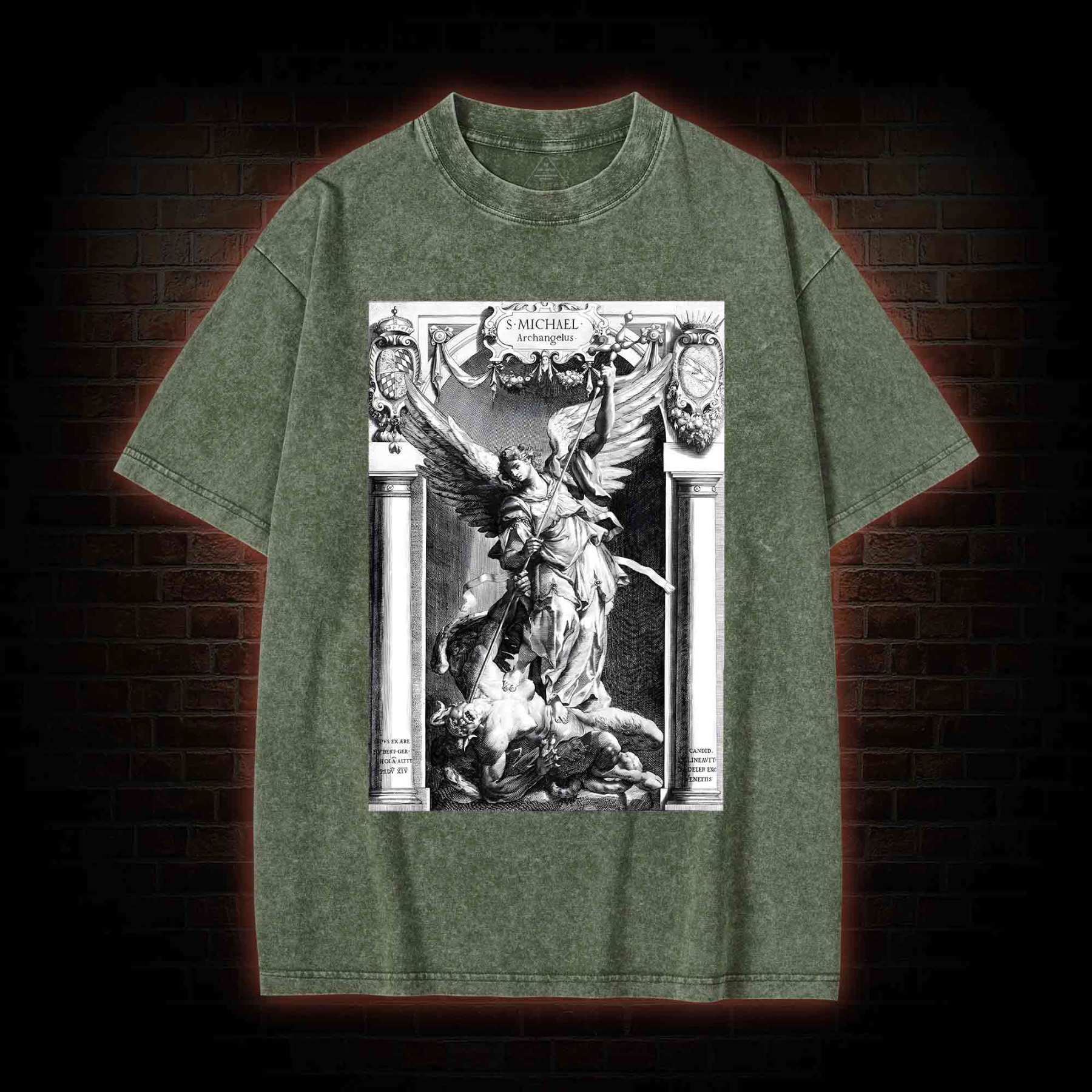 Lucas Kilian the Archangel Washed T-shirt