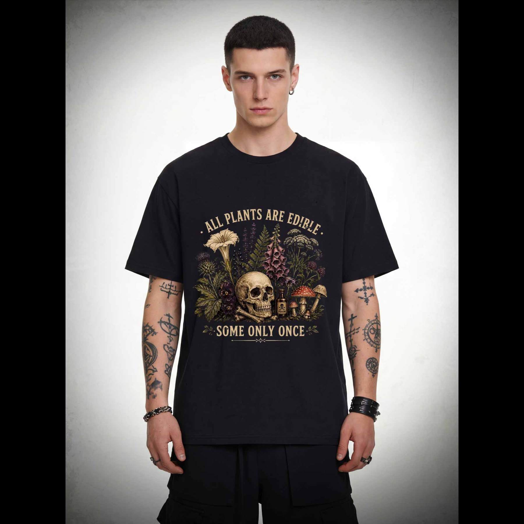 All Plants are Edible Some Only Once T-shirt