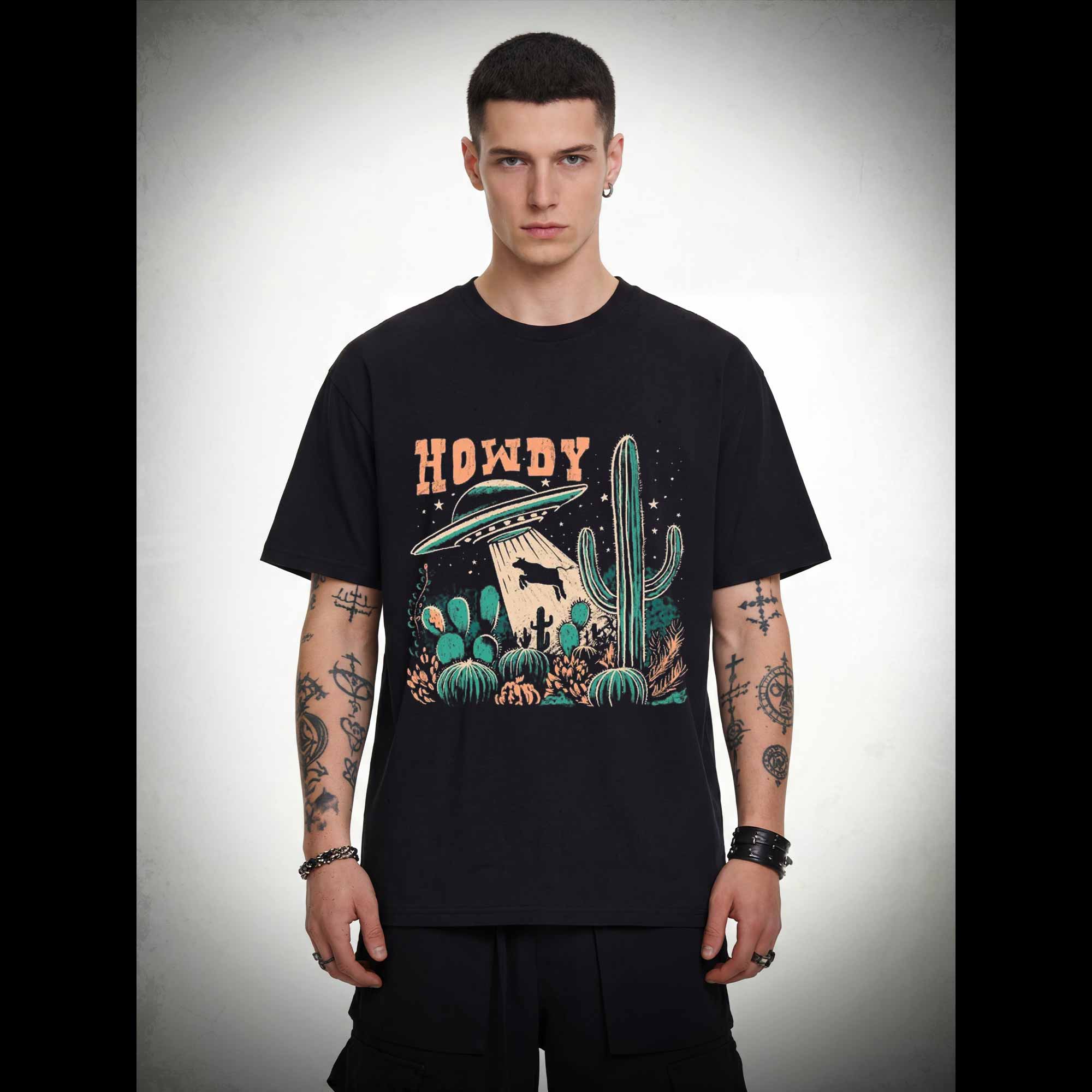 UFO Cow Abduction T-shirt