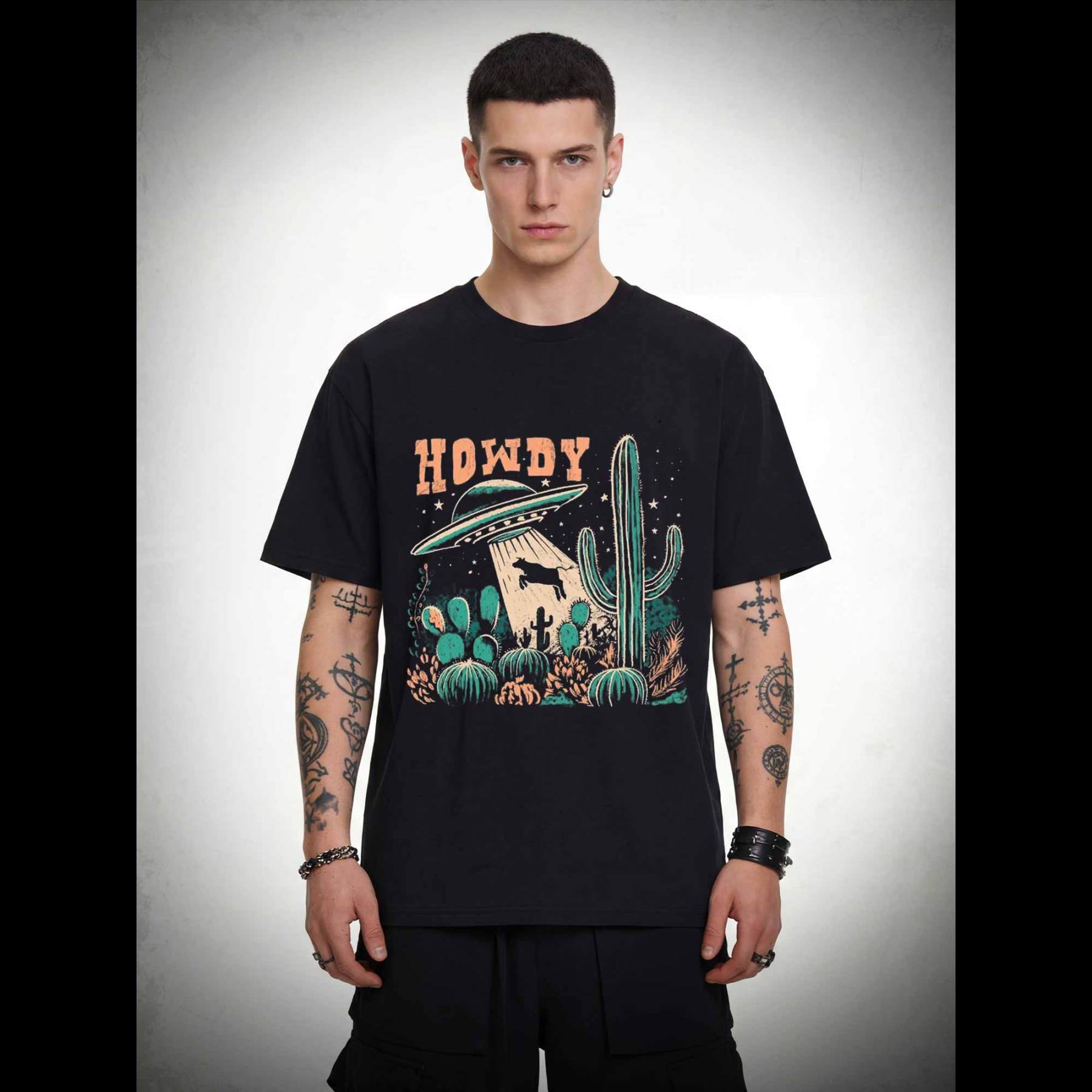 UFO Cow Abduction T-shirt