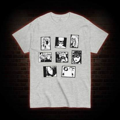 Retro Horror Manga T-shirt