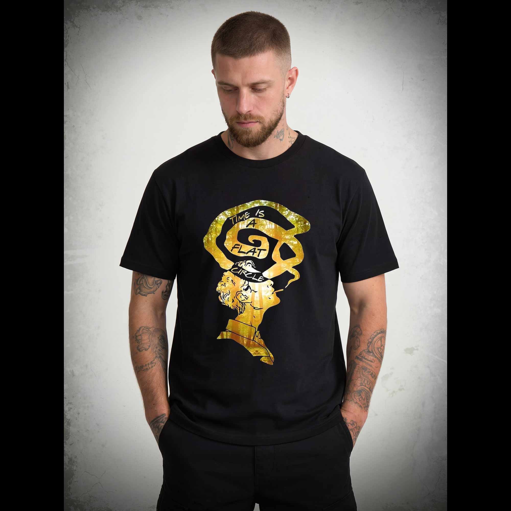 Time is a Flat Circle T-shirt