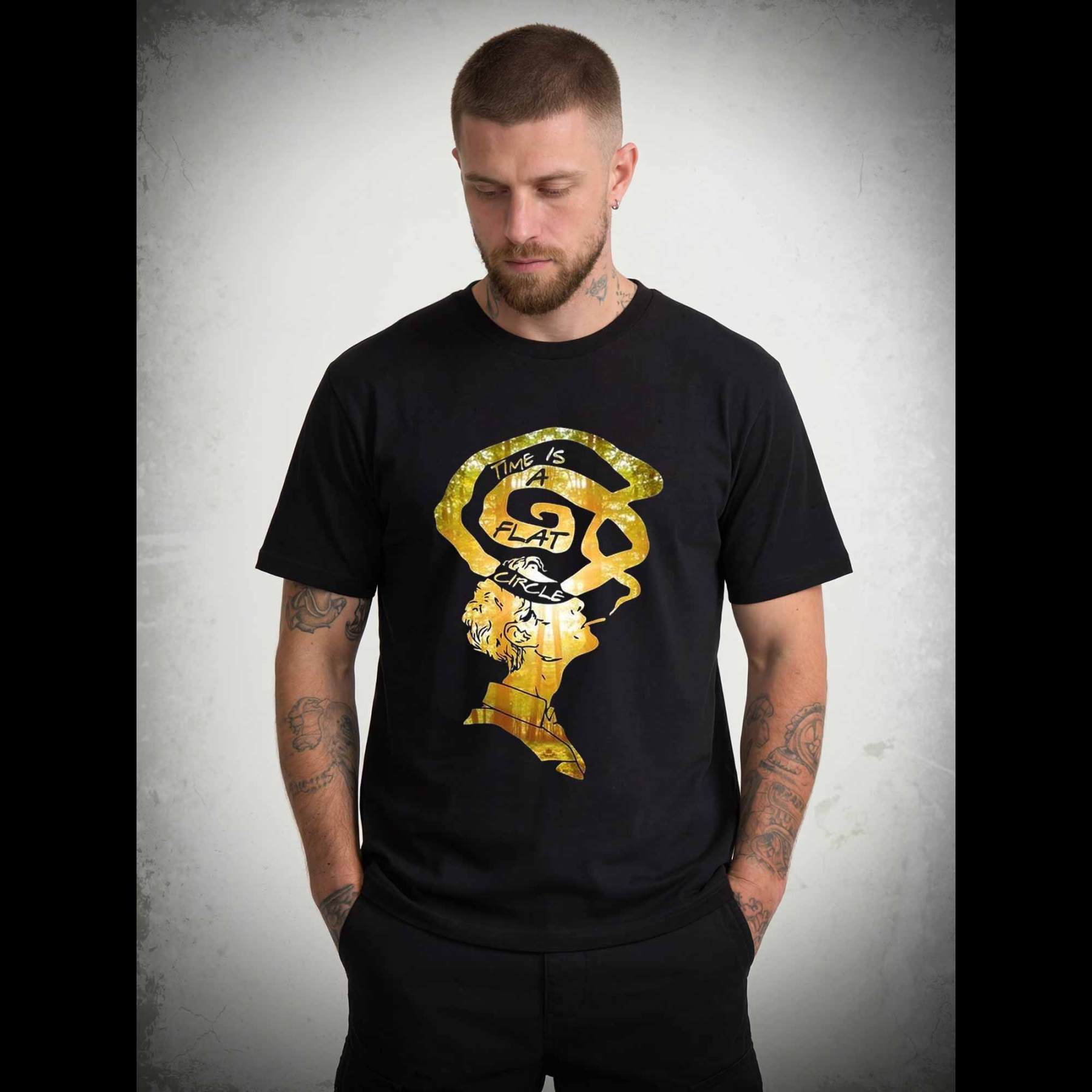 Time is a Flat Circle T-shirt