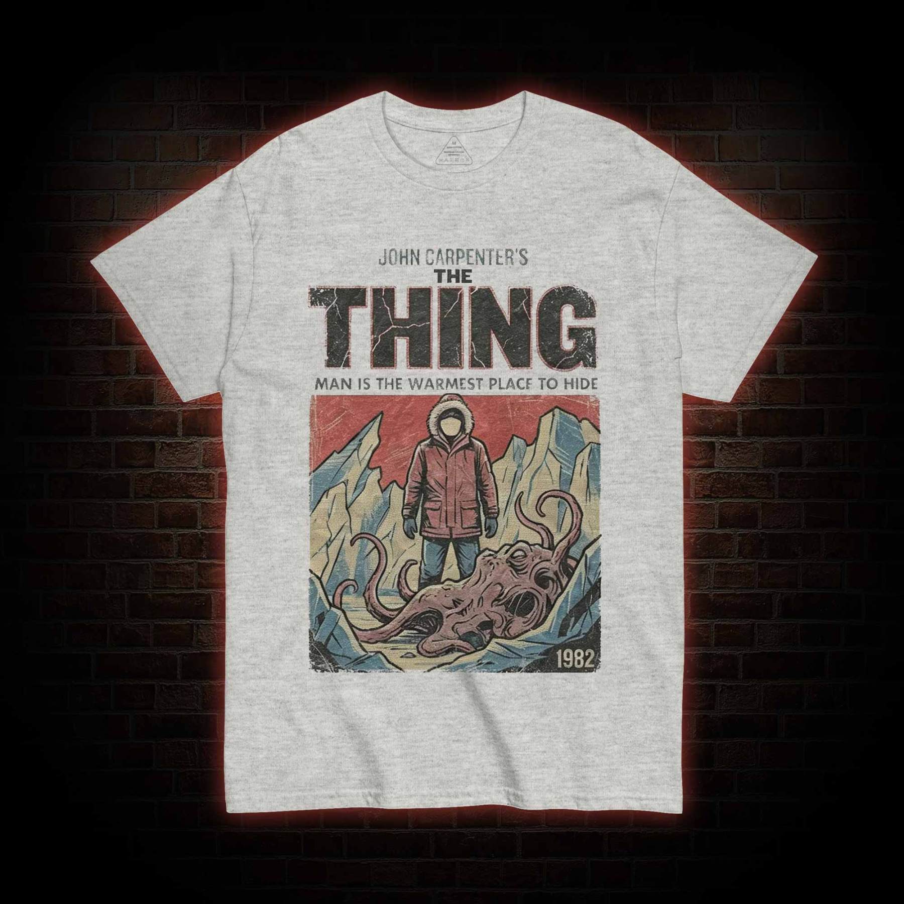 Man is the Warmest Place to Hide T-shirt