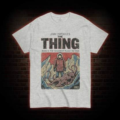 Man is the Warmest Place to Hide T-shirt