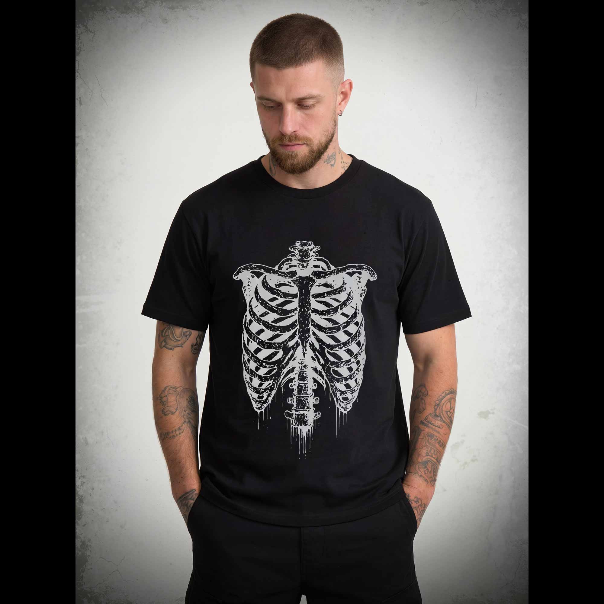 Rib Cage Skeleton T-shirt