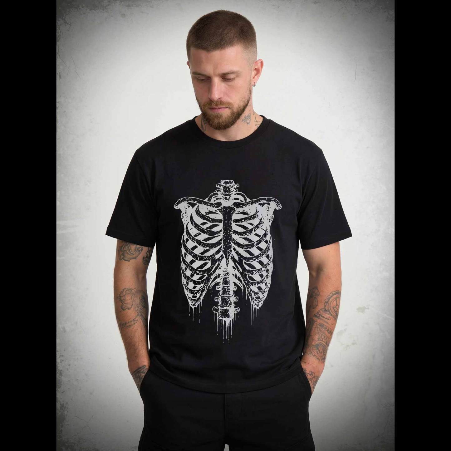 Rib Cage Skeleton T-shirt