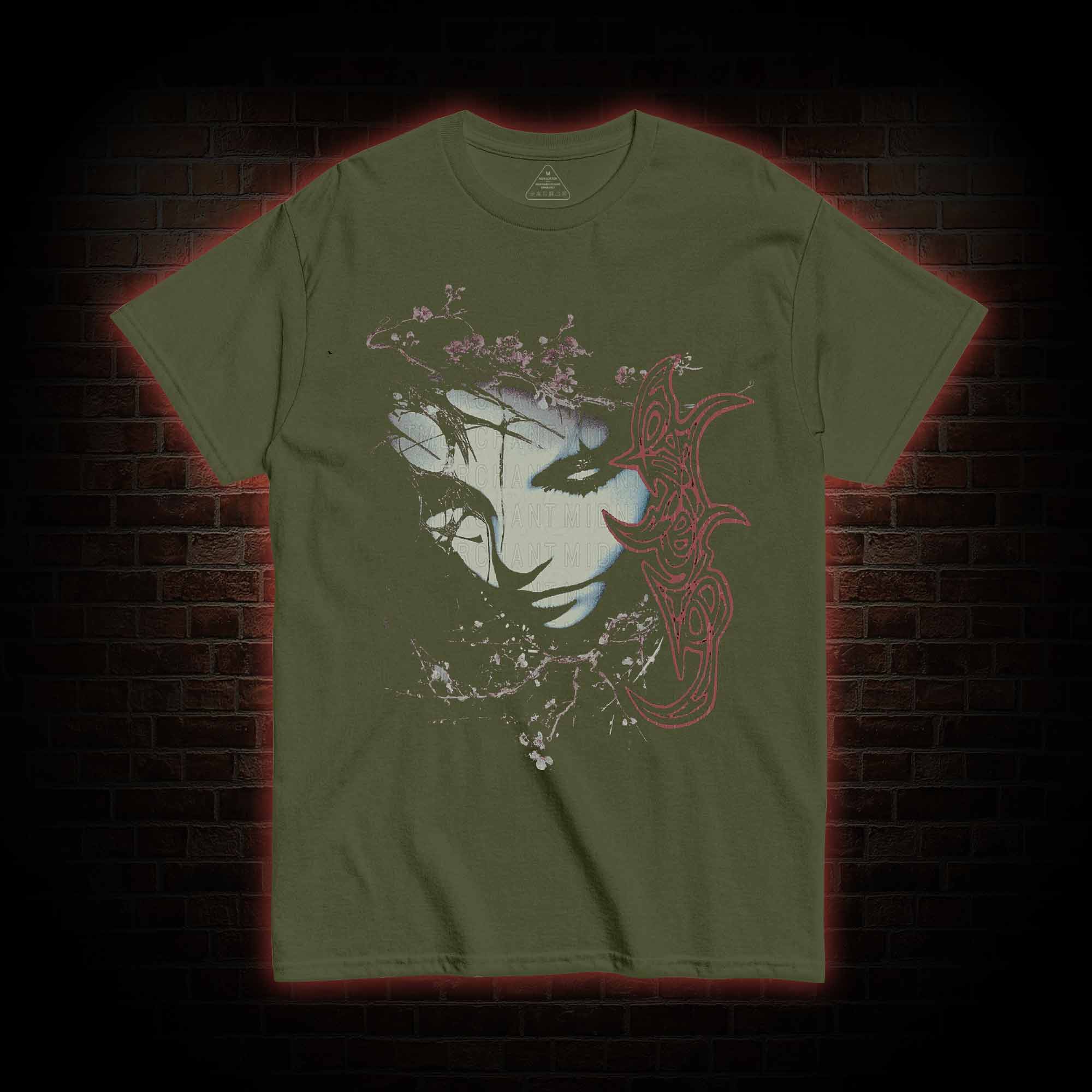 Grunge Style Graphic T-shirt