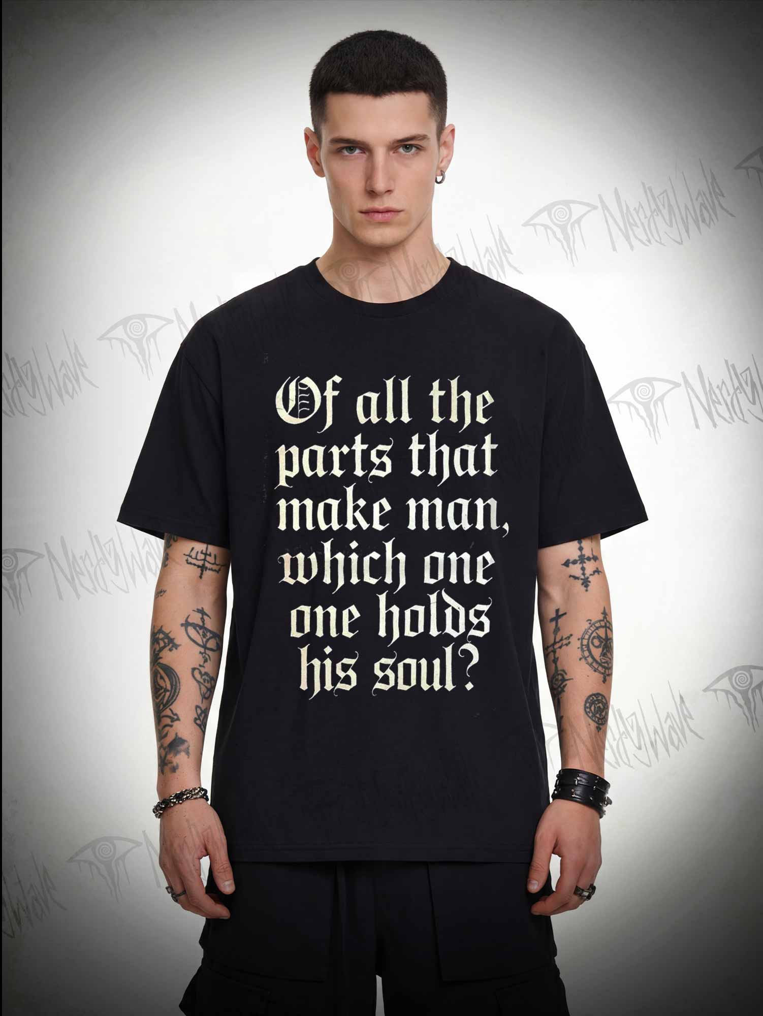 Of All the Parts That Make Man T-shirt