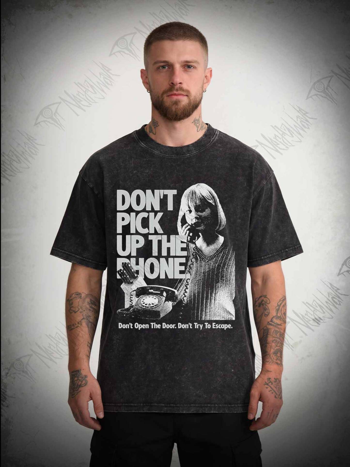 Don't Pick Up The Phone Washed T-shirt