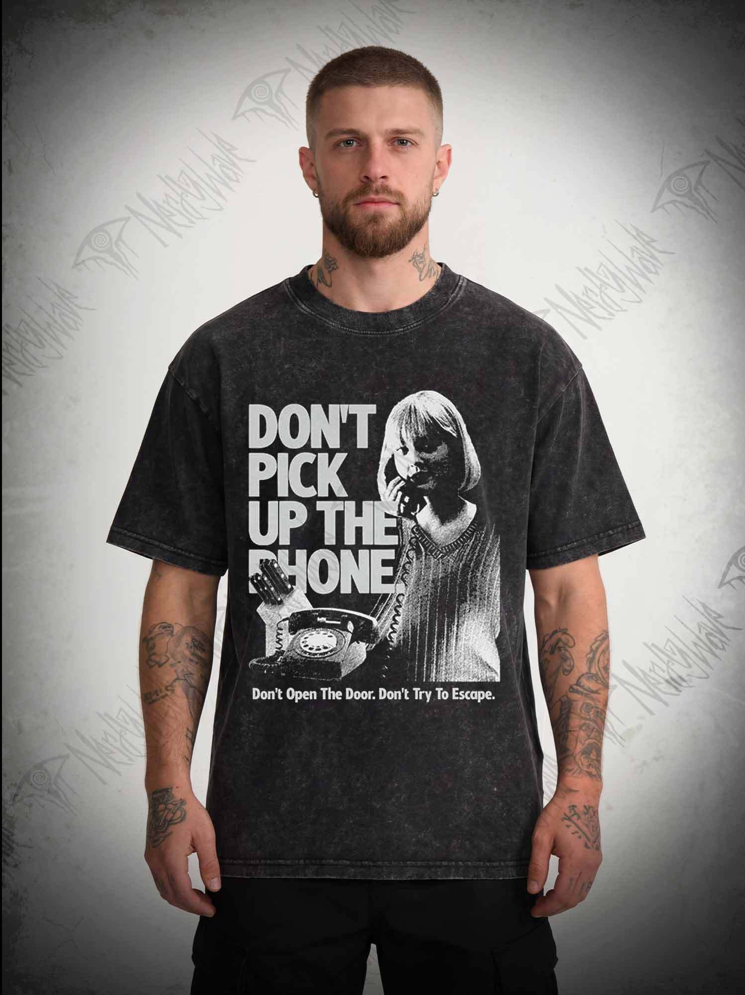 Don't Pick Up The Phone Washed T-shirt