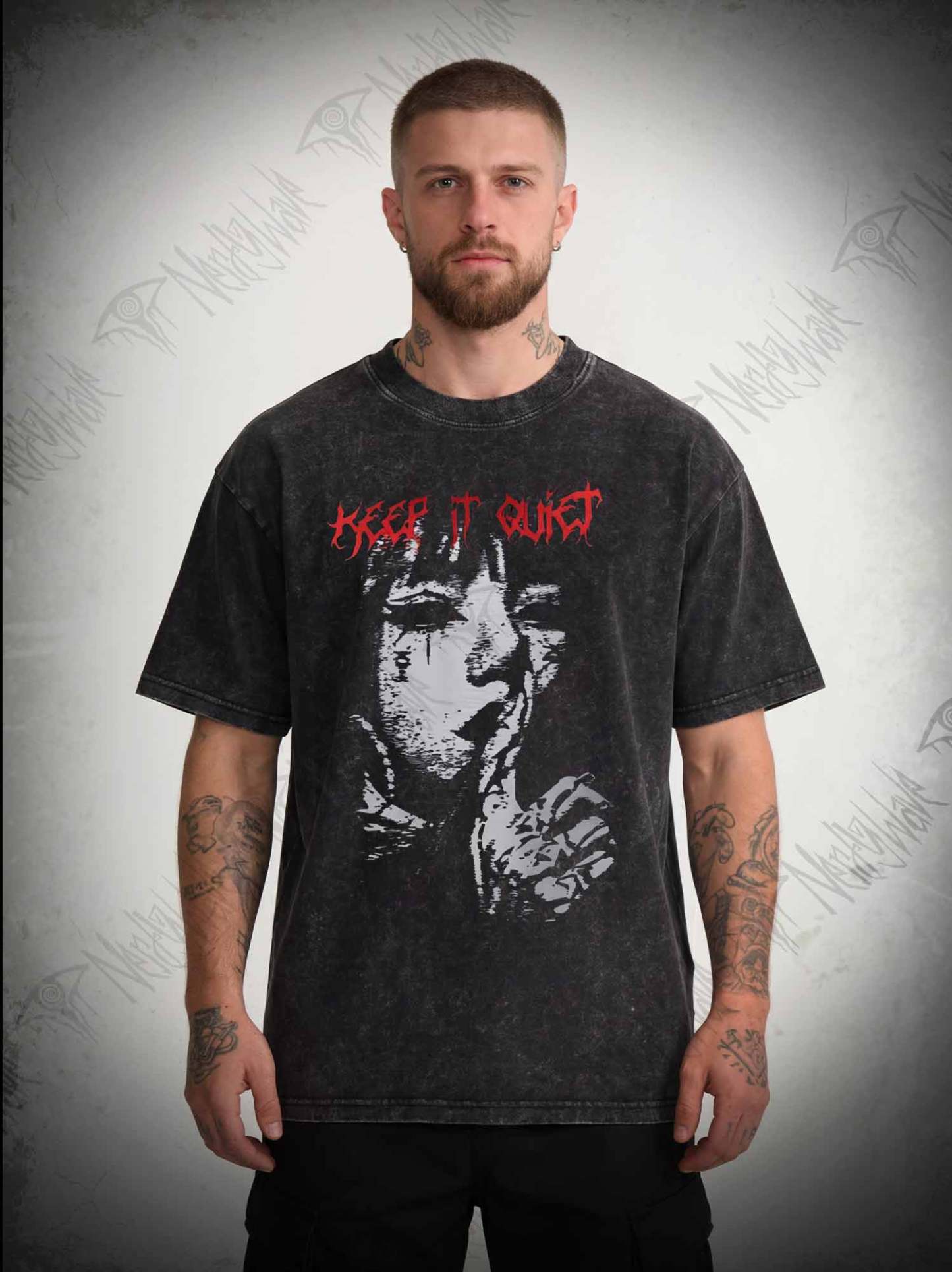 Keep it Quiet Washed T-shirt