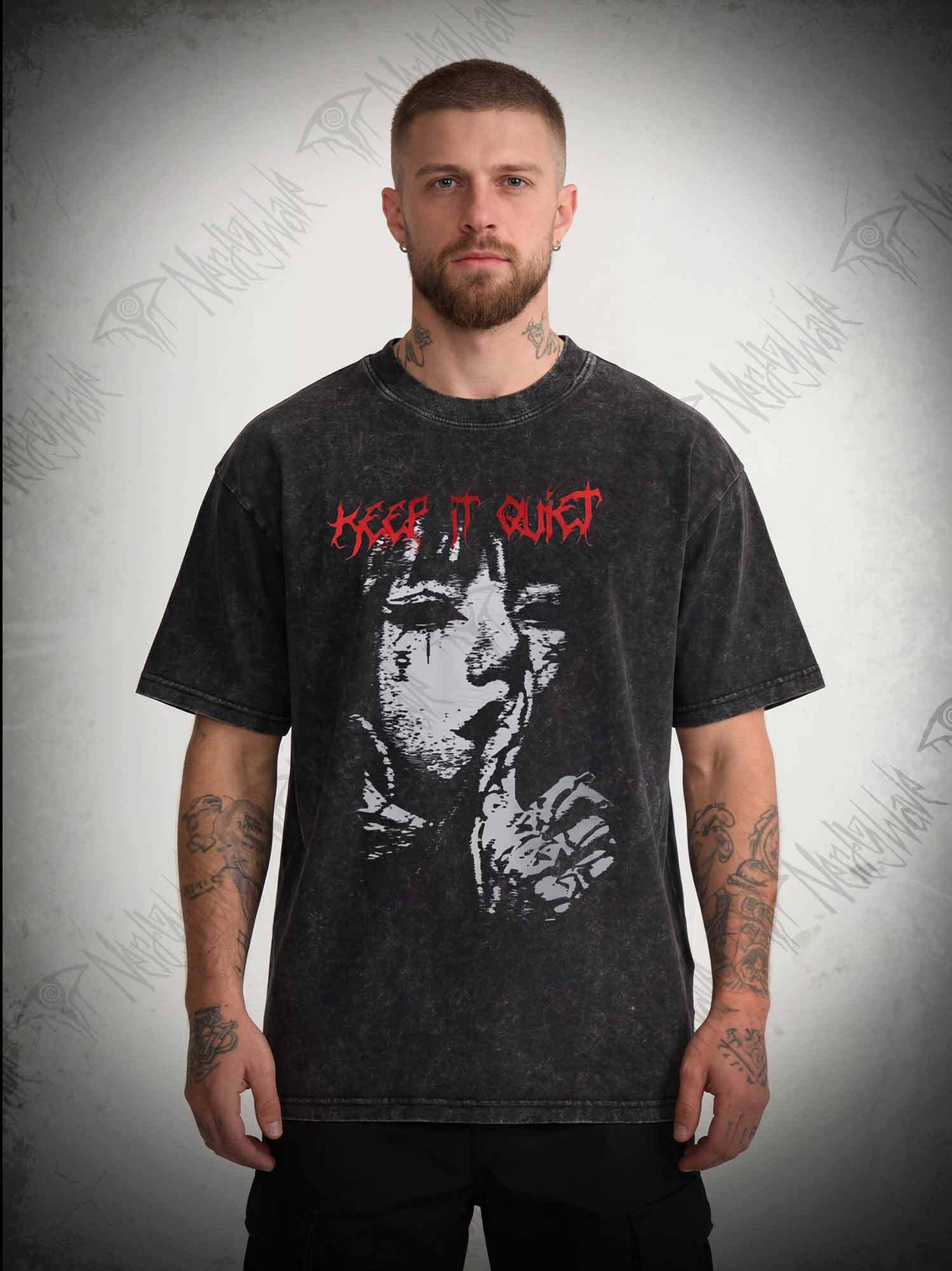 Keep it Quiet Washed T-shirt