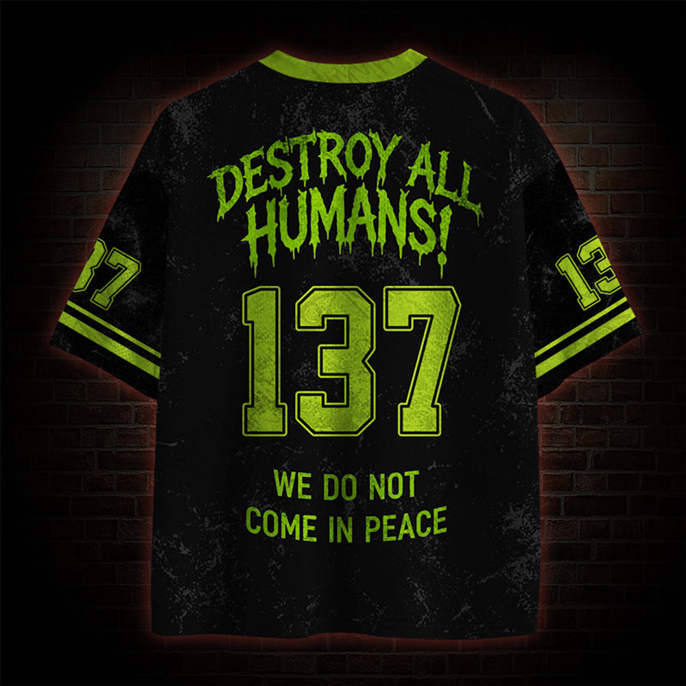 Destroy all Humans  Mesh Jersey