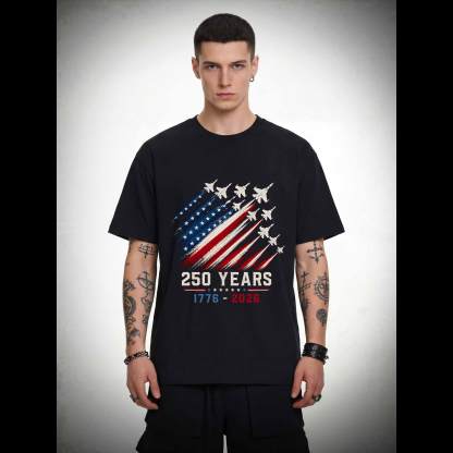 Patriotic Jet Fighter T-shirt