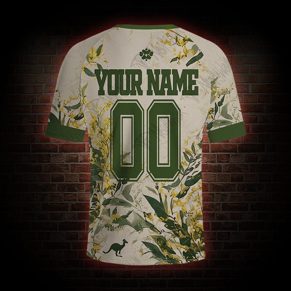 Personalized Australian Acacia Football Jersey