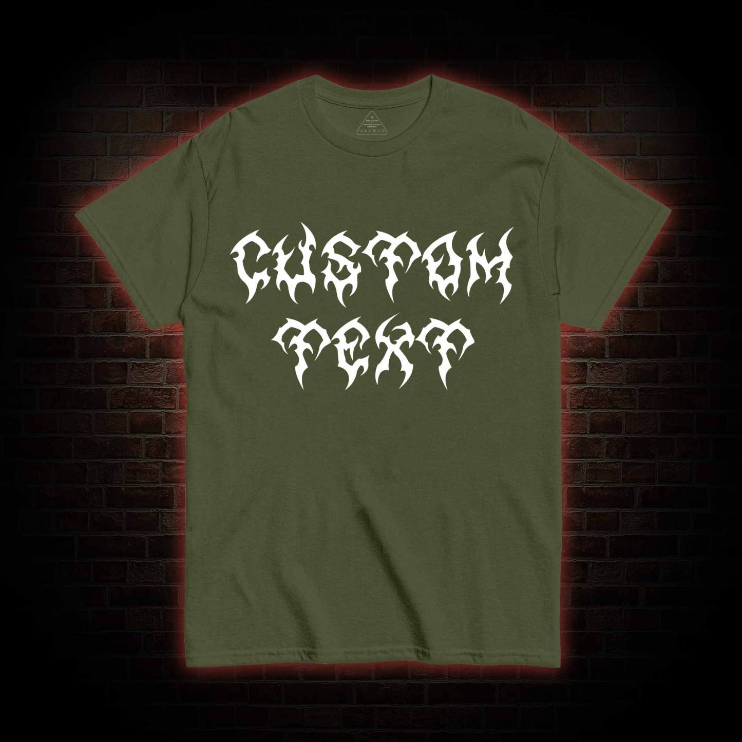 Personalized Style Custom Text T-shirt