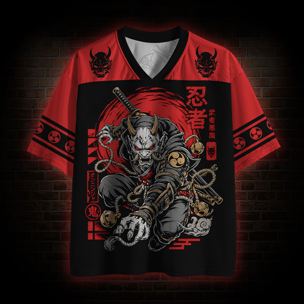 Japanese Ninja Mesh Jersey