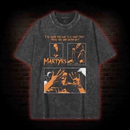 Martyrs Washed T-shirt