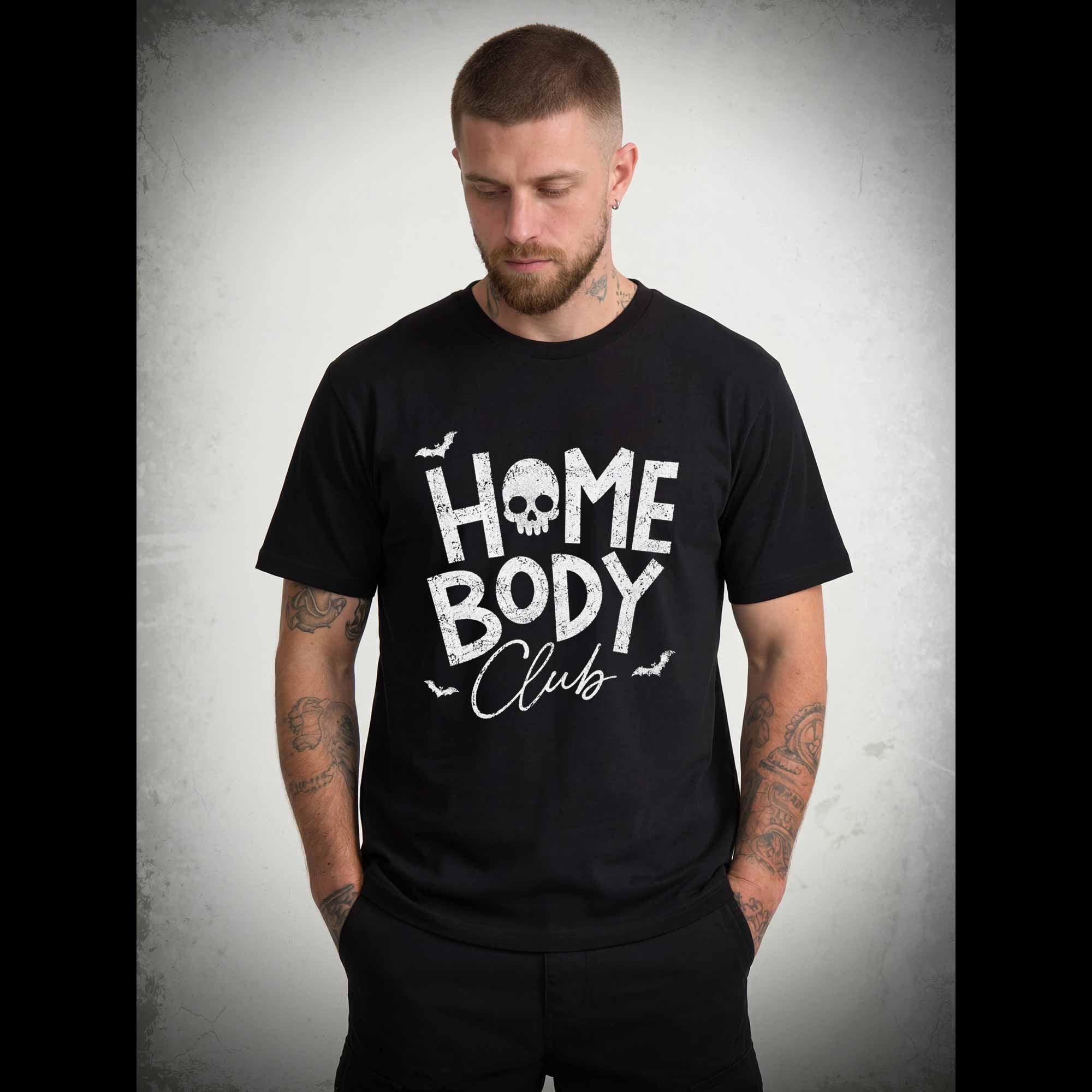 Goth Home Body Club T-shirt