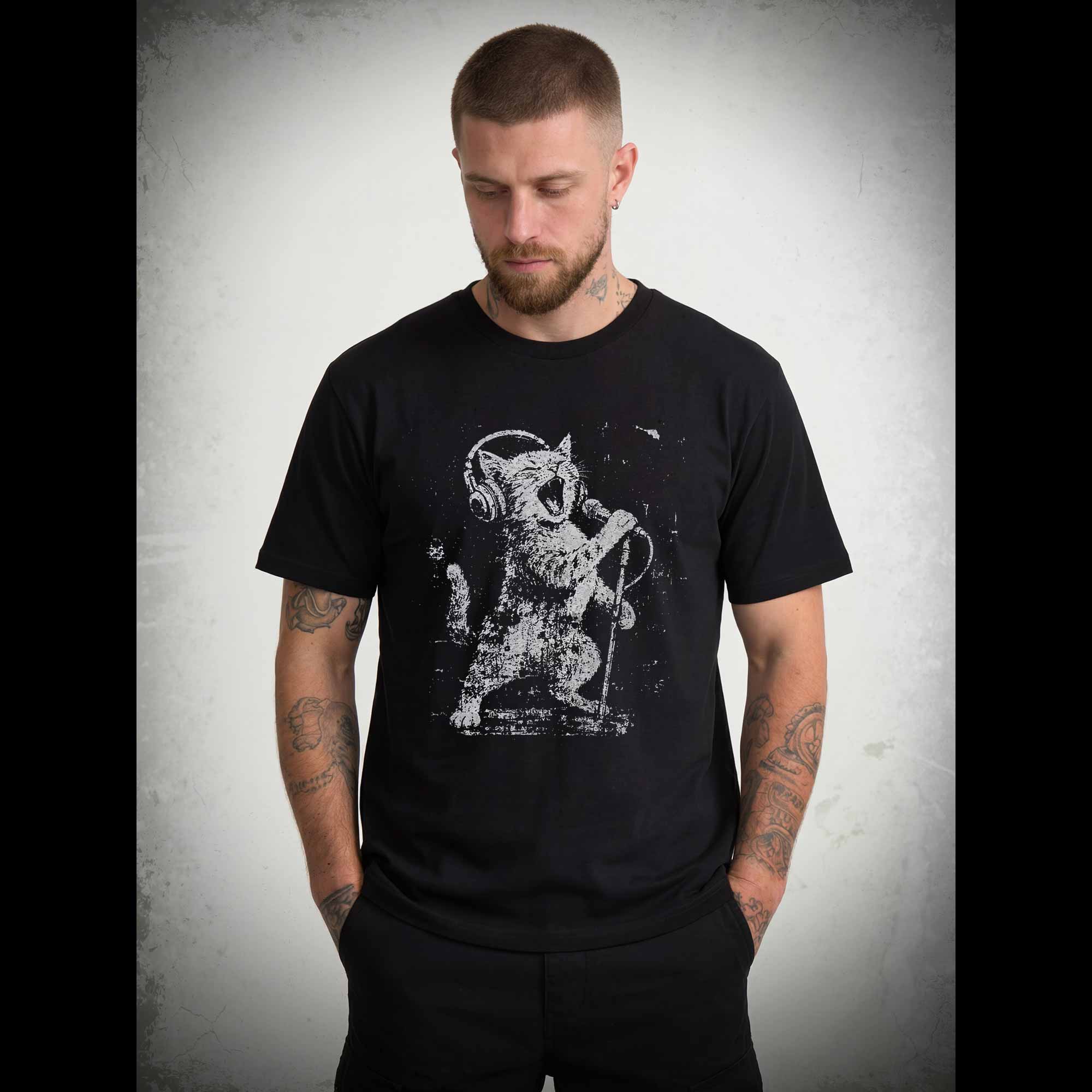 Rockstar Cat T-shirt