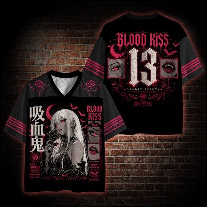 Blood Kiss Mesh Jersey