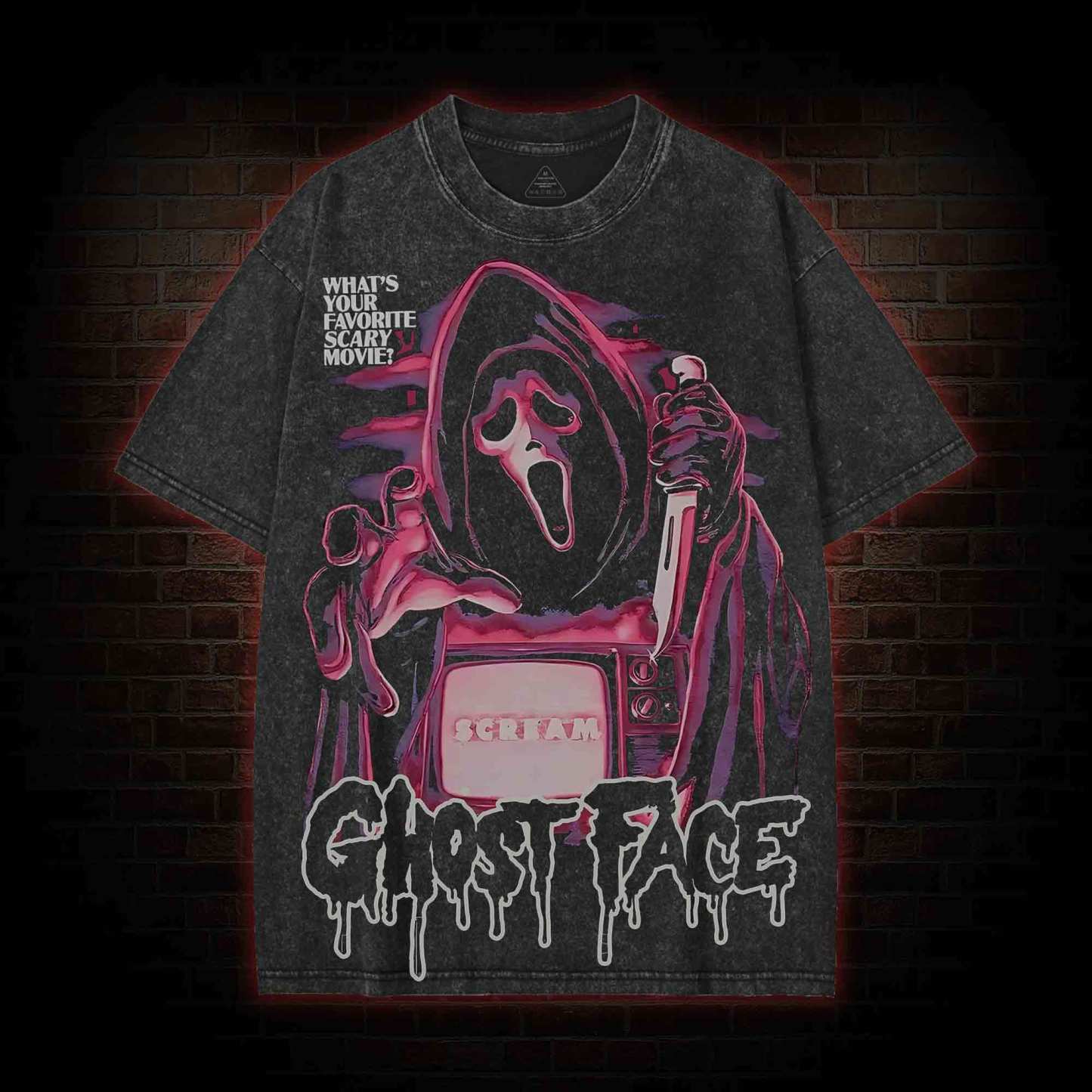 Call Me Streetwear Washed T-shirt