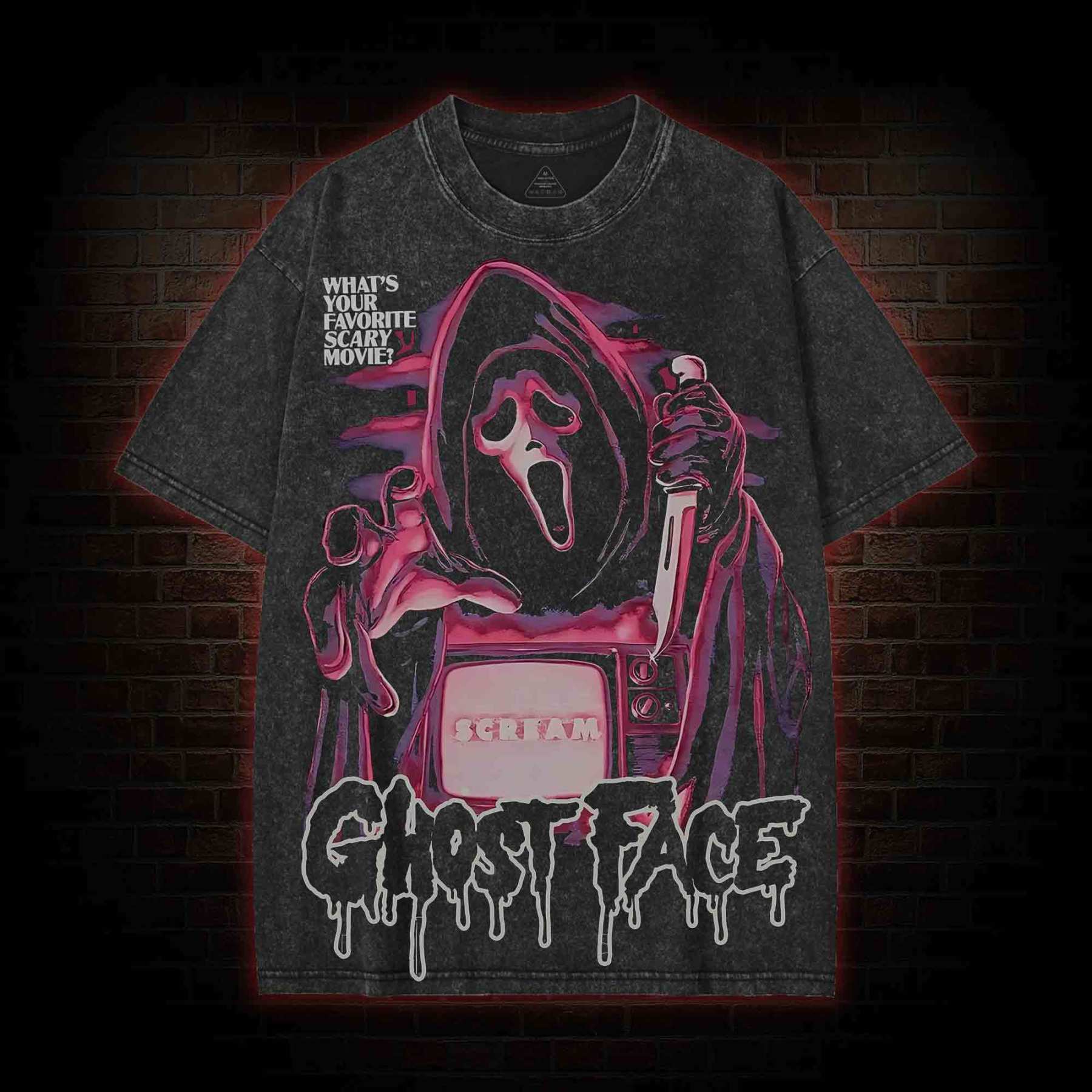 Call Me Streetwear Washed T-shirt