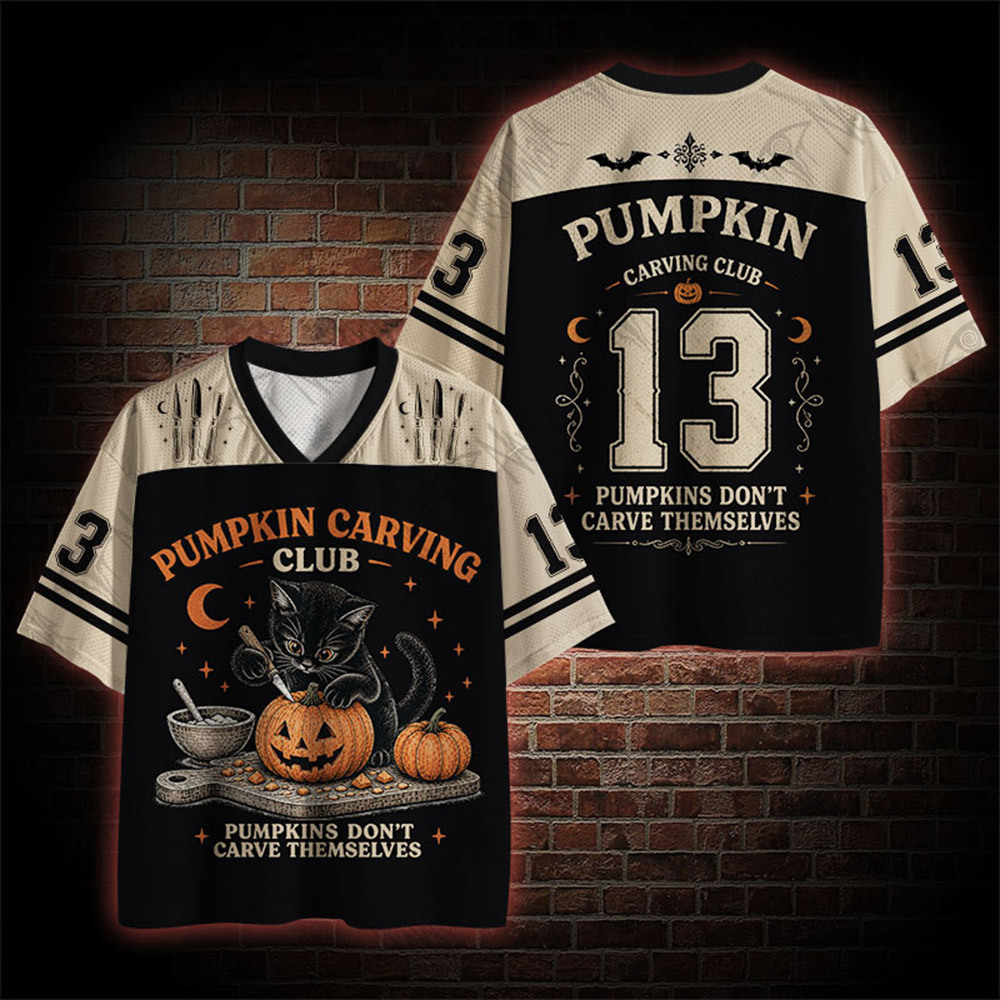 Pumpkin Carving Club Mesh Jersey