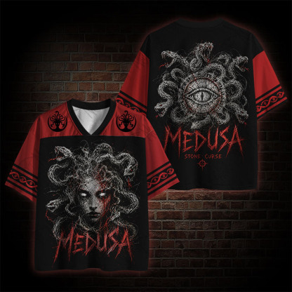 Evil Eye Greek Mythology Mesh Jersey