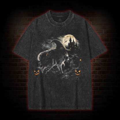 Jimothy Raccoon Halloween Washed T-shirt