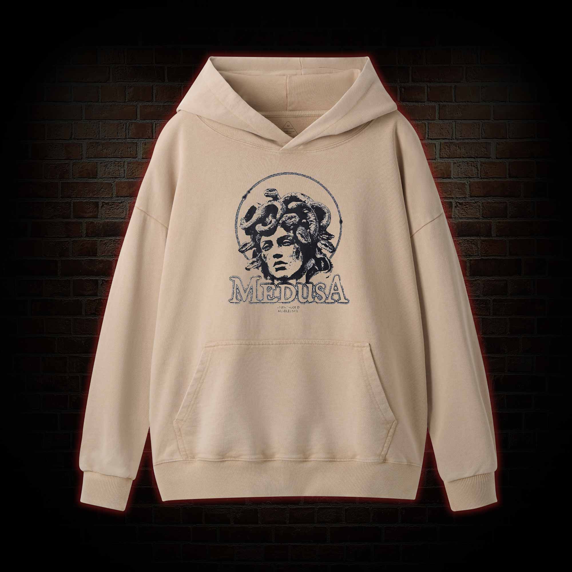 Medusa Stone Washed Hoodie