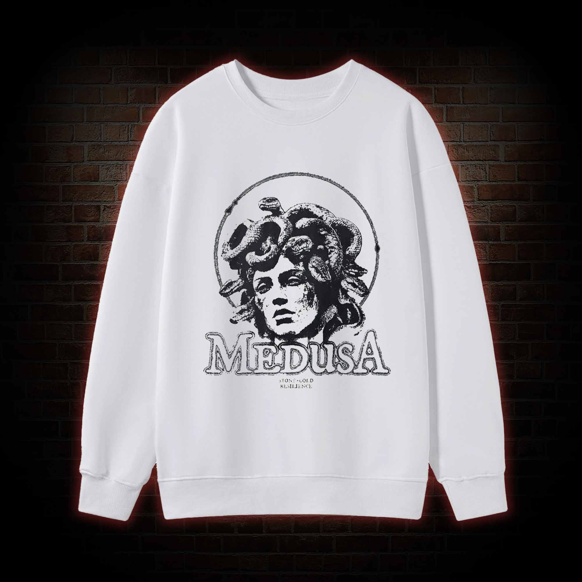 Medusa Stone Washed Sweatshirt