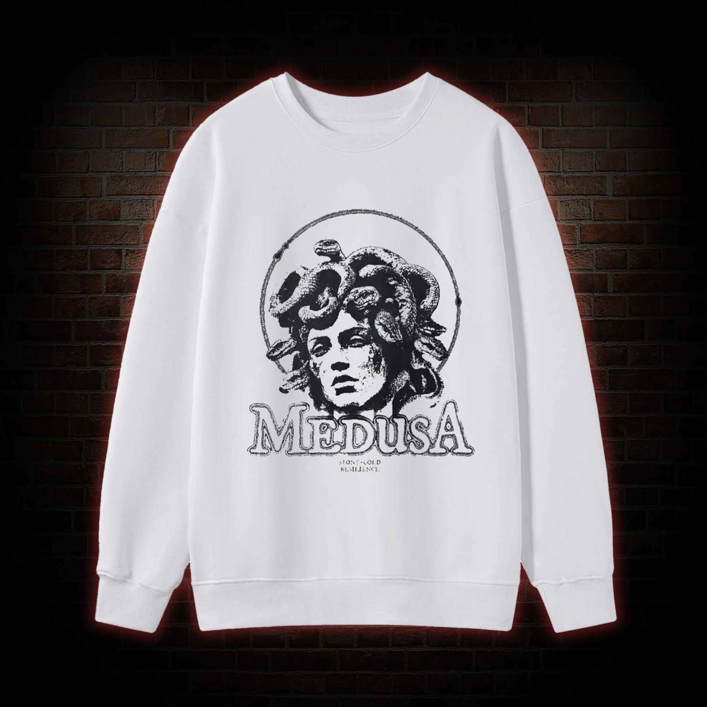 Medusa Stone Washed Sweatshirt