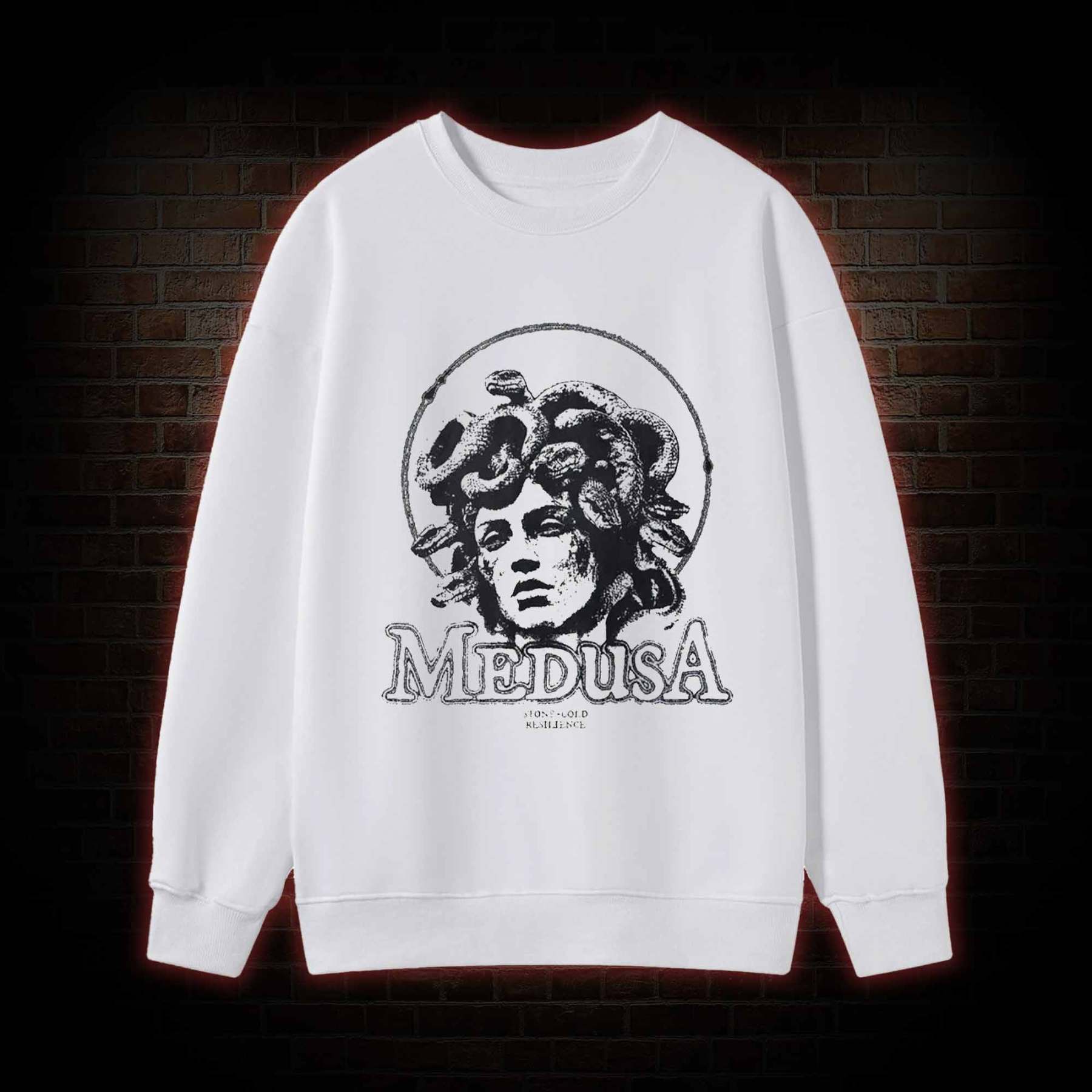 Medusa Stone Washed Sweatshirt