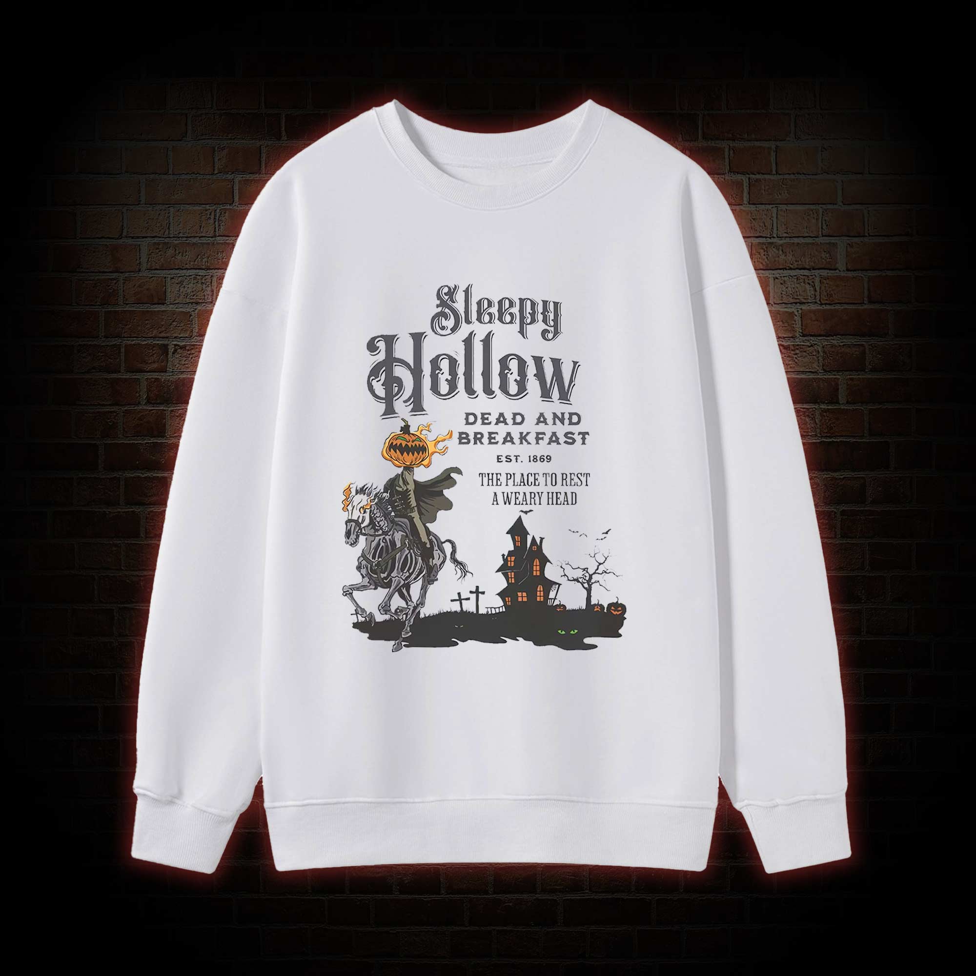 Vintage Halloween Scary Sweatshirt