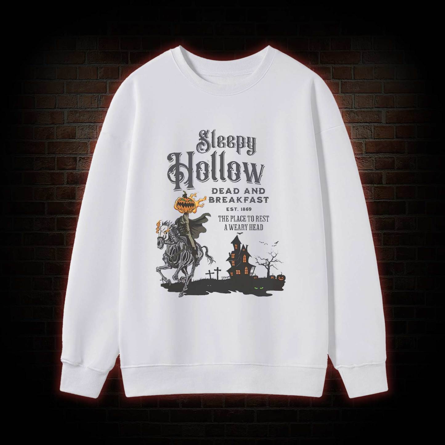 Vintage Halloween Scary Sweatshirt