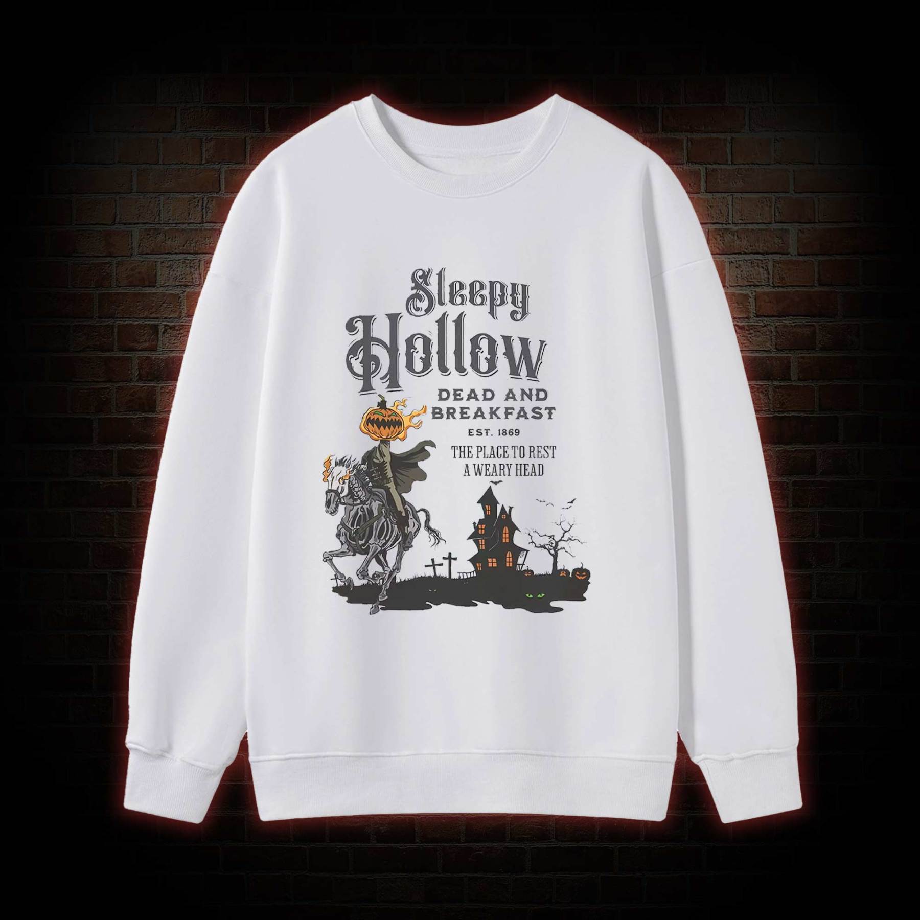 Vintage Halloween Scary Sweatshirt