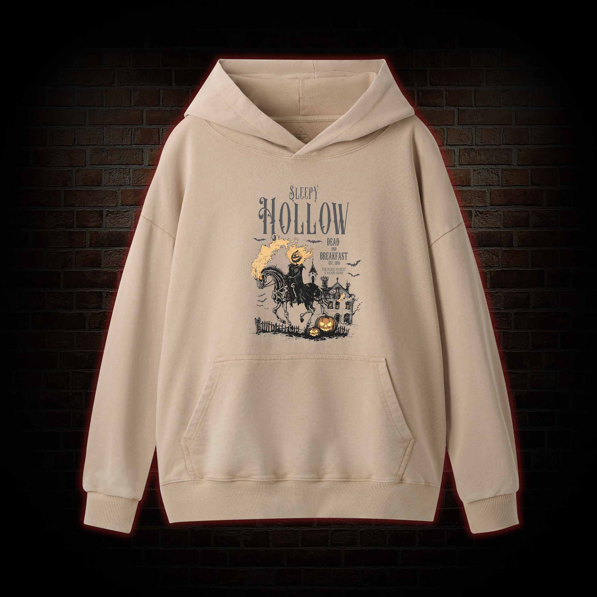 Comfort Colors Sleepy Hollow Halloween Washed Hoodie