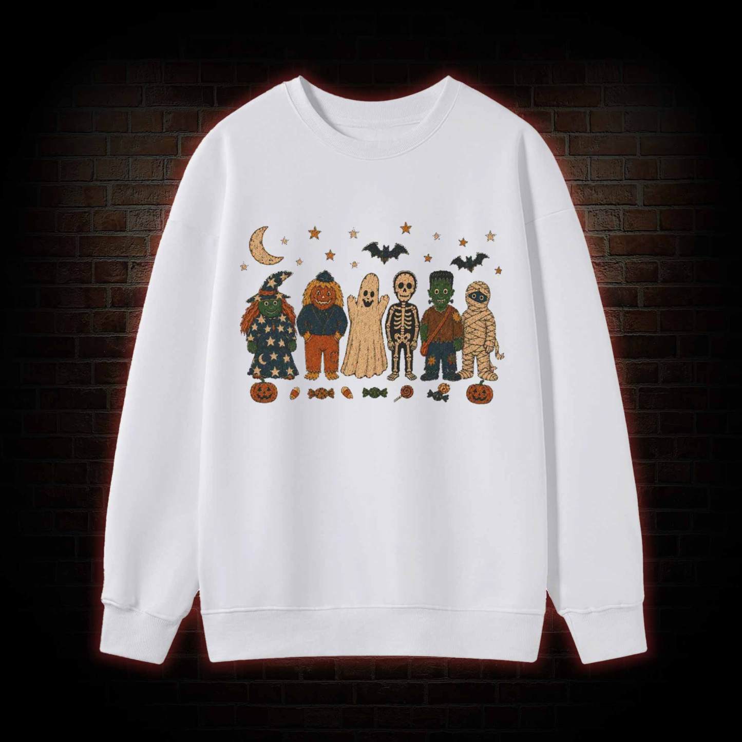 Halloween Monsters Sweatshirt