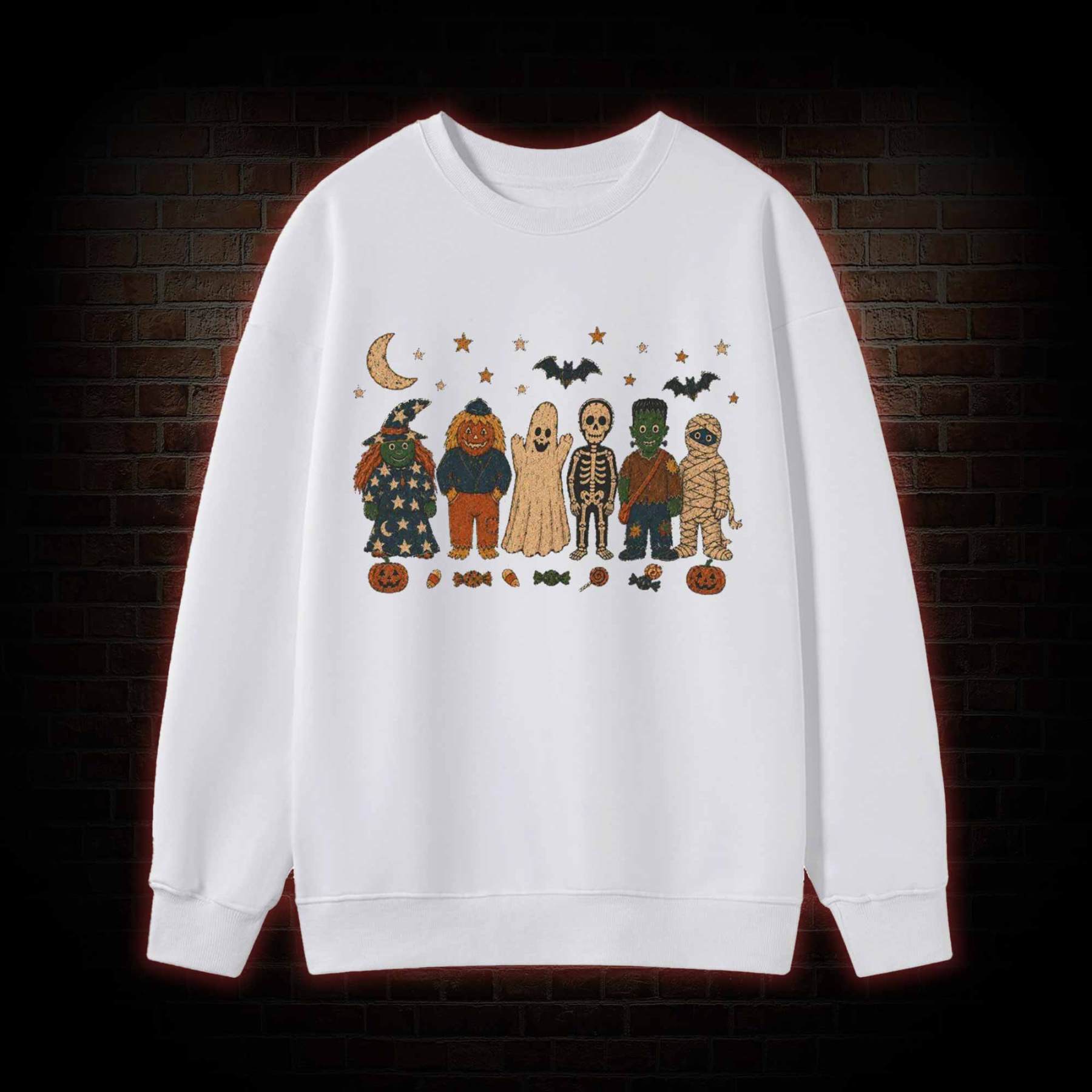 Halloween Monsters Sweatshirt