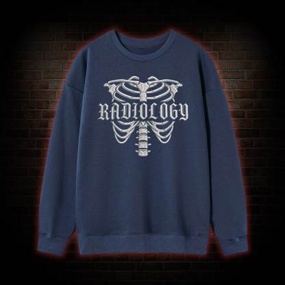 Radiology Embroidered Sweatshirt