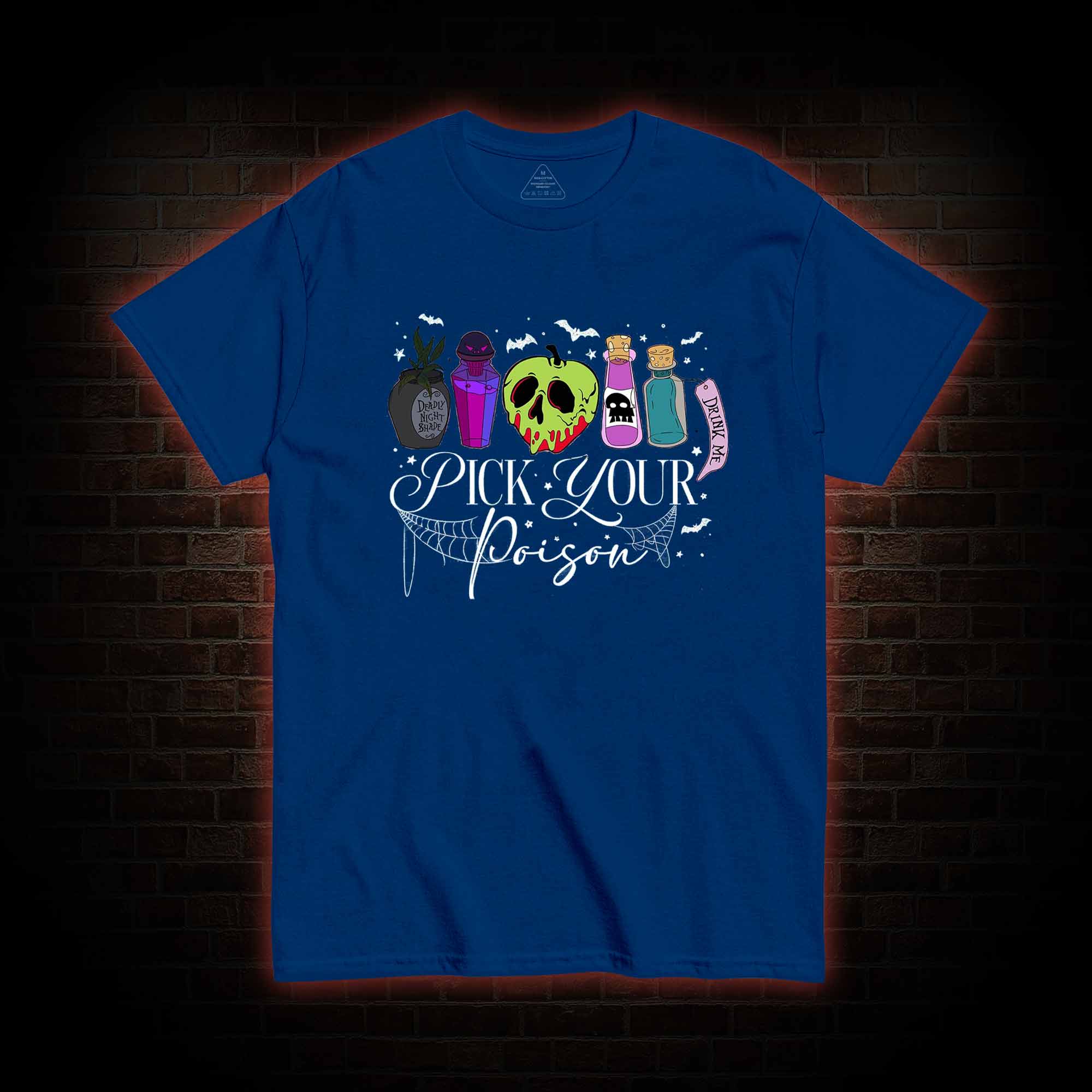 Pick Your Poison Halloween T-shirt