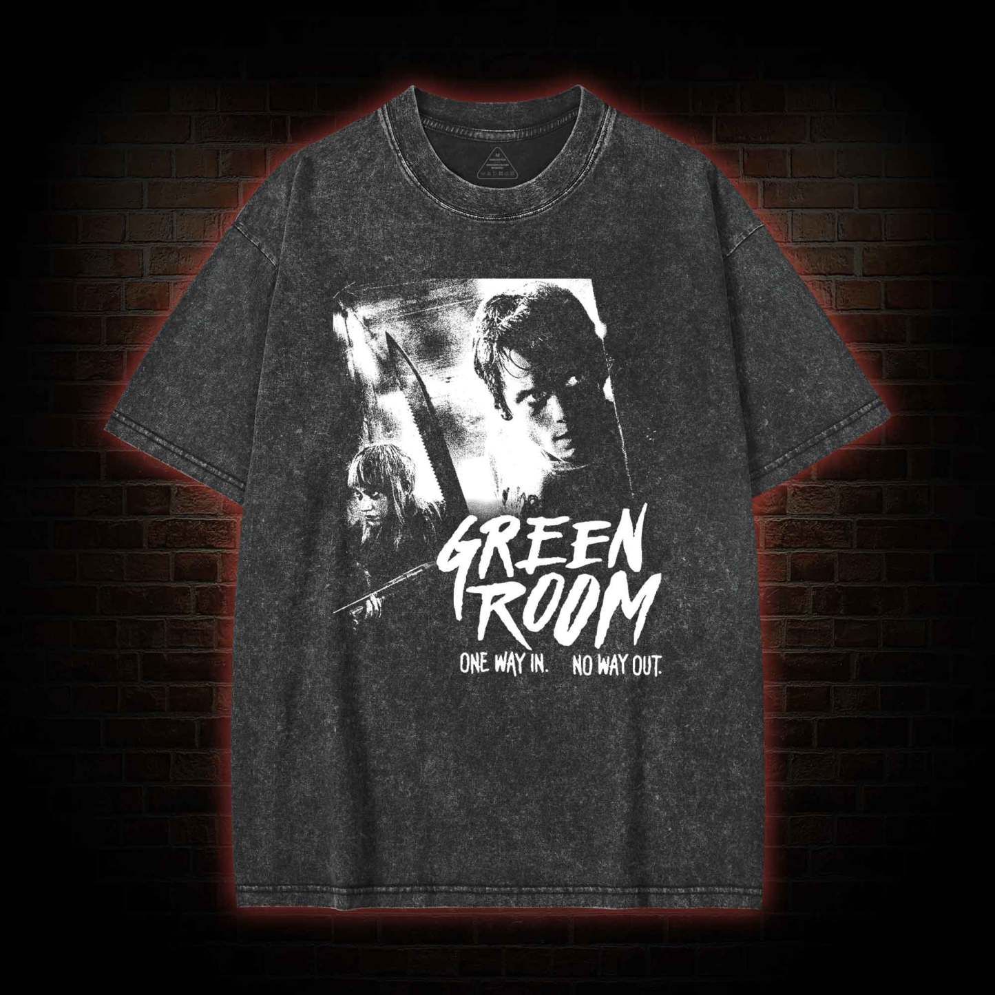 One Way In No Way Out Washed T-shirt