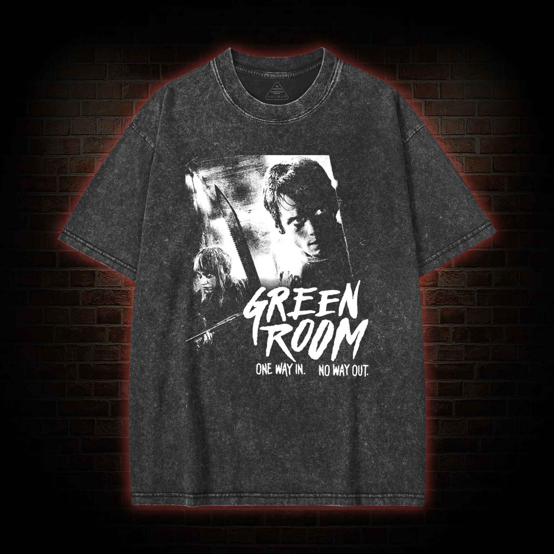 One Way In No Way Out Washed T-shirt